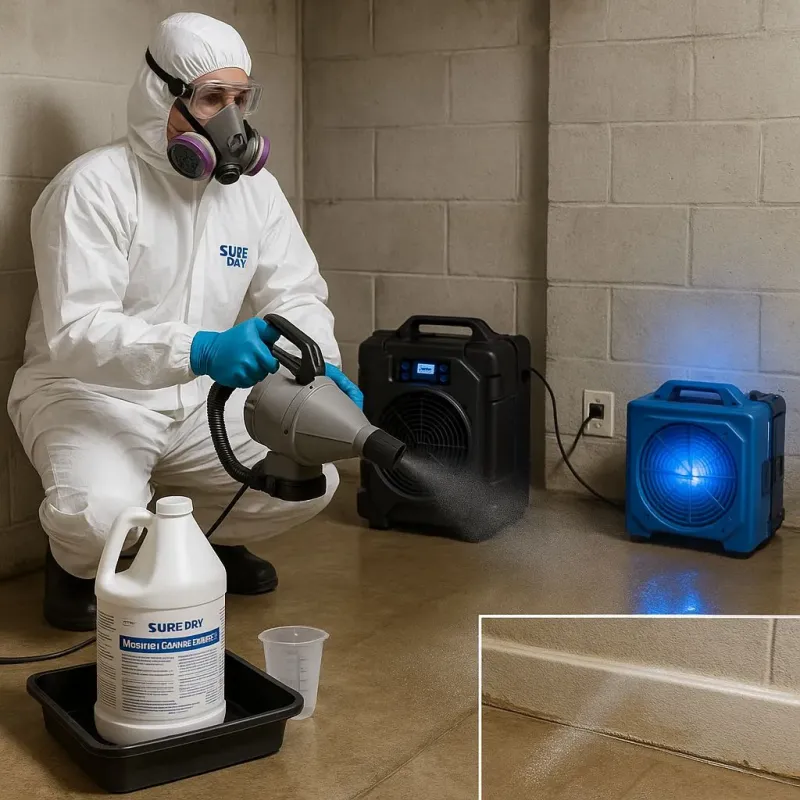 Sanitization and Odor Removal process in Inwood, WV